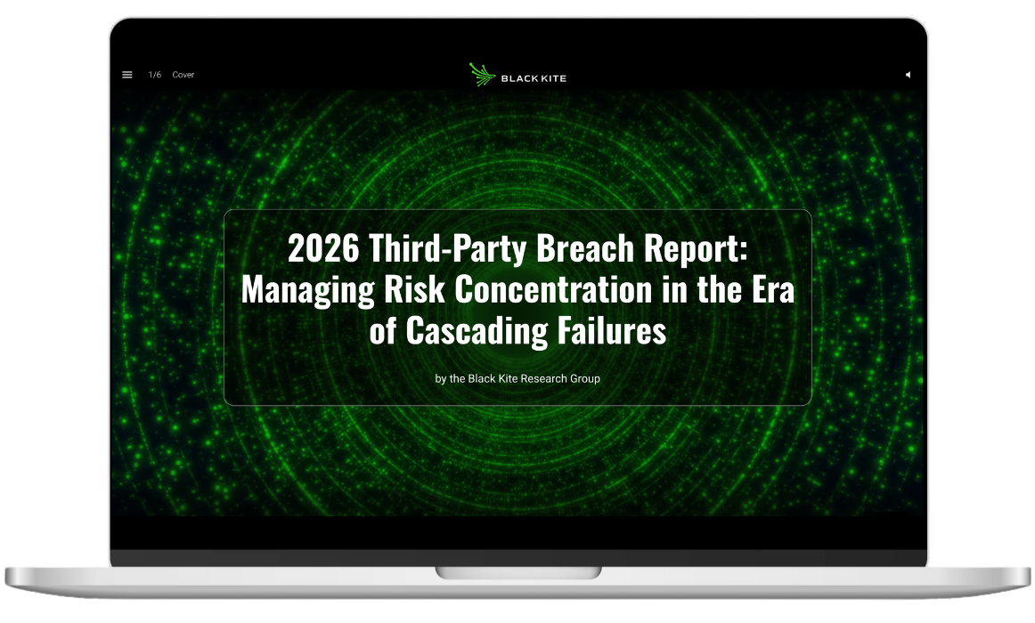Black Kite Third-Party Breach Report 2026